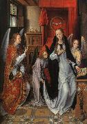 Hans Memling The Annunciation  gggg oil on canvas